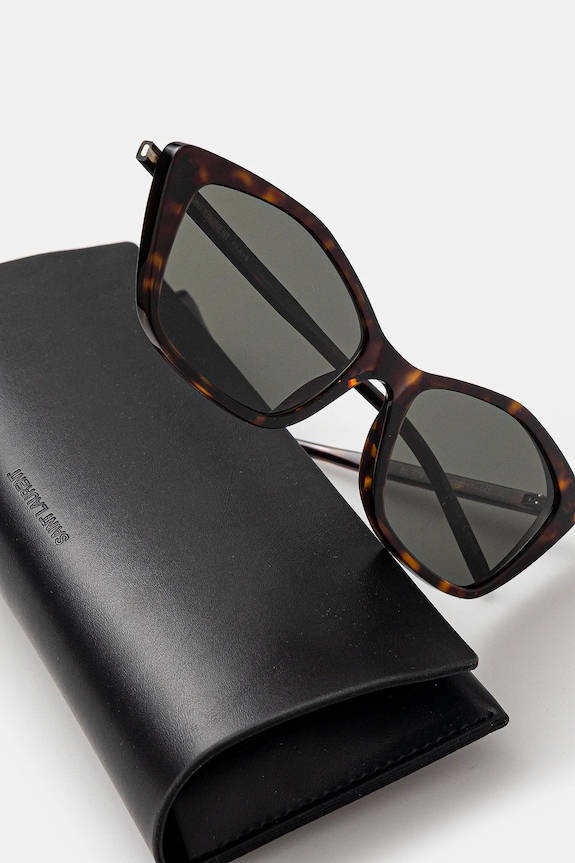 Saint Laurent okulary przeciwsłoneczne pomarańczowy SL.775