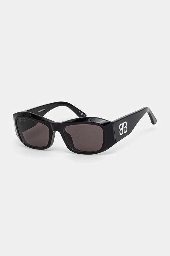 Balenciaga occhiali da sole occhi di gatto nero BB0397SA