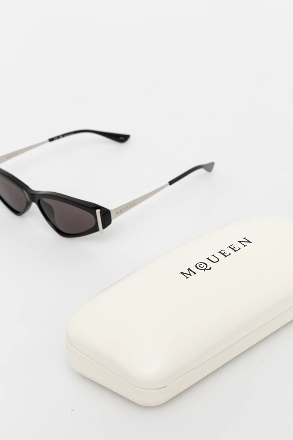 Alexander McQueen okulary czarny AM0493S