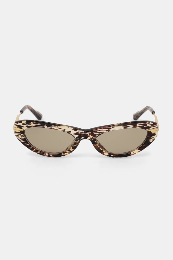 Akcesoria Bottega Veneta okulary przeciwsłoneczne BV1368S złoty