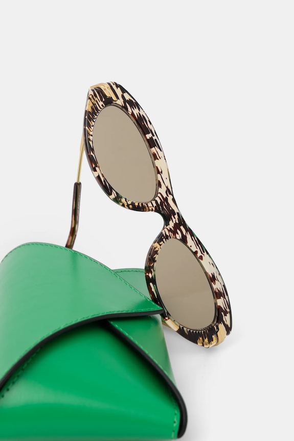 Bottega Veneta okulary przeciwsłoneczne BV1368S złoty