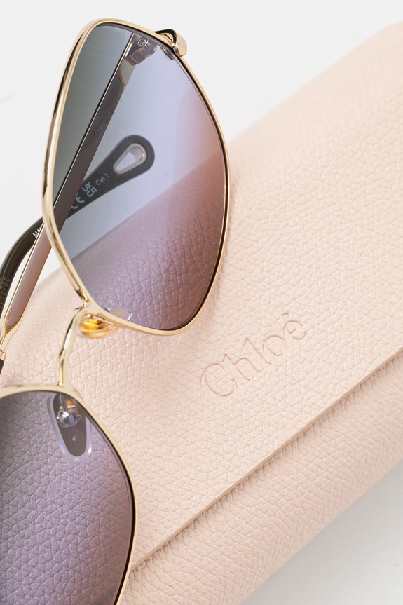 Sluneční brýle Chloé zlatá CH0282S