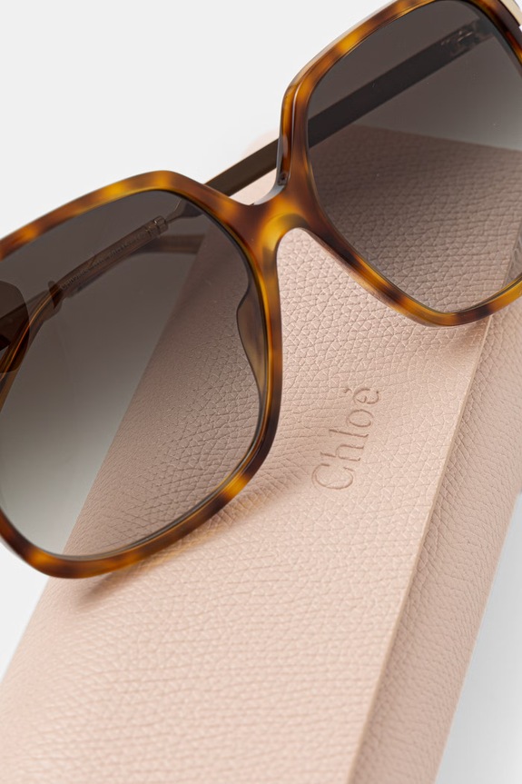 Chloe okulary przeciwsłoneczne CH0286S brązowy