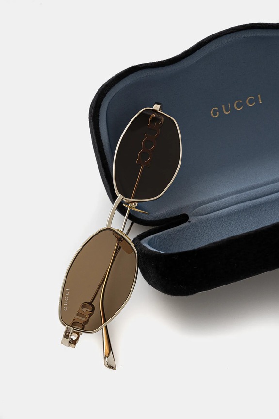 Doplnky Slnečné okuliare Gucci GG1802S zlatá