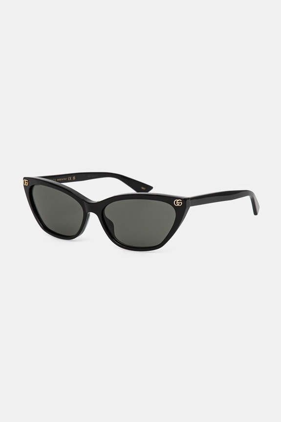 Gucci occhiali da sole a tinta unita nero GG1815S