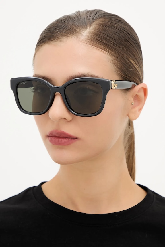 Gucci okulary przeciwsłoneczne jednolita czarny GG1830SK