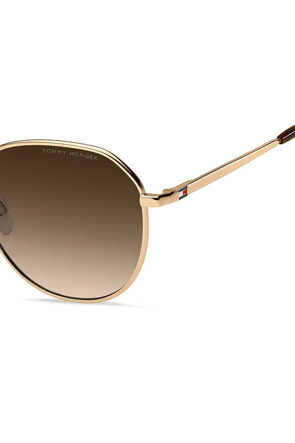 Tommy Hilfiger ochelari de soare aur TH.2218/S