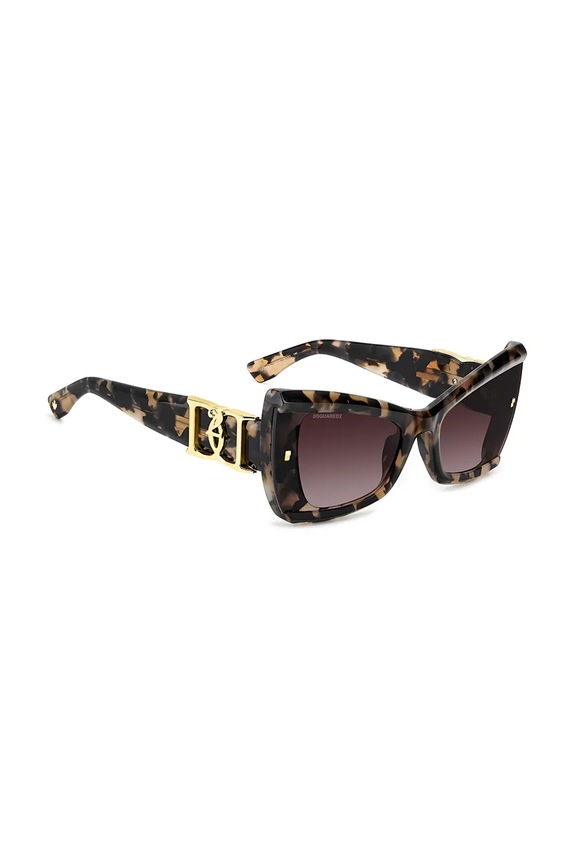 Doplnky Okuliare DSQUARED2 D2.0170/S čierna