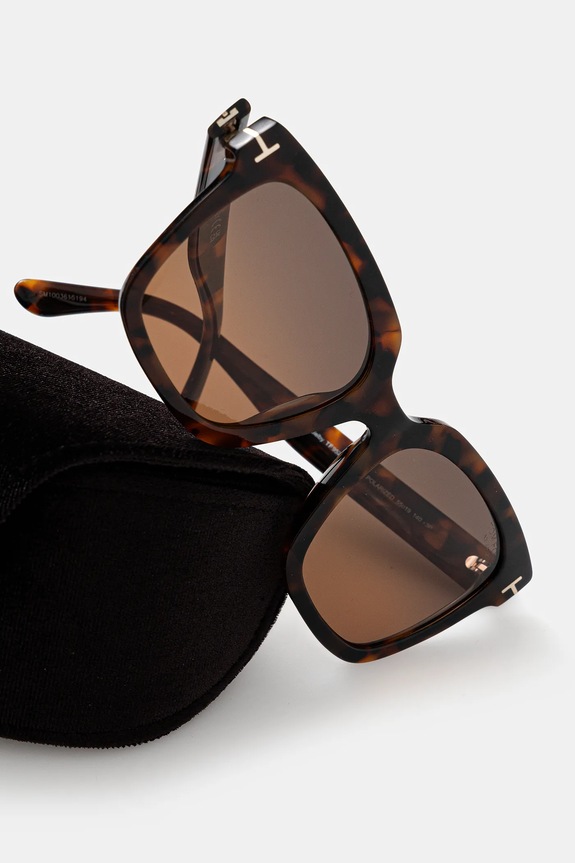 Tom Ford okulary przeciwsłoneczne Selby bordowy FT0952.5552H