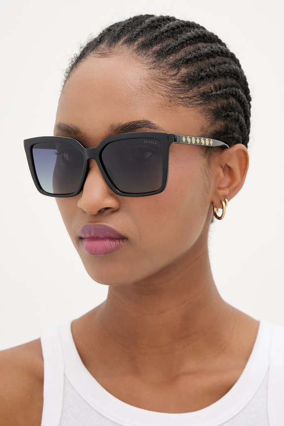 Guess occhiali da sole rectangle nero GU00099.5501D