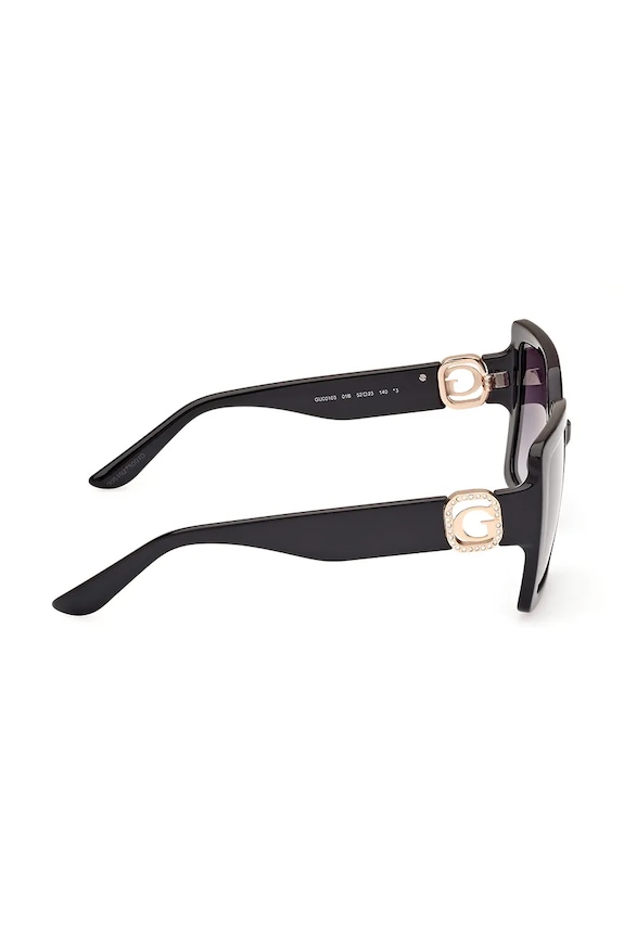 Guess okulary przeciwsłoneczne czarny GU00103.5201B