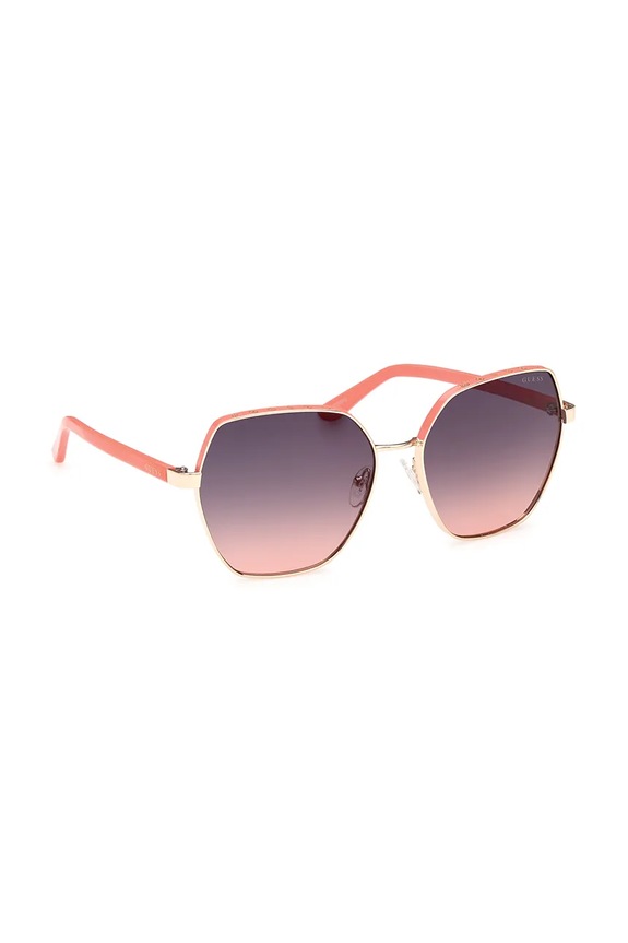 Guess okulary przeciwsłoneczne pomarańczowy GU00108.6074B