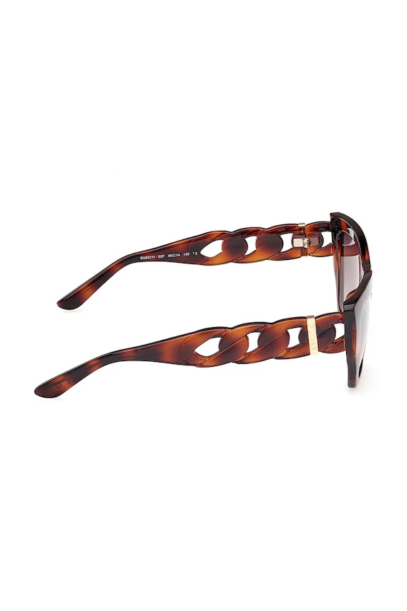Guess okulary przeciwsłoneczne GU00111.5652F brązowy