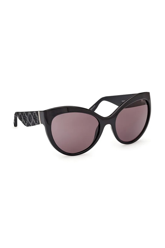 Guess okulary przeciwsłoneczne czarny GU00130.6101A