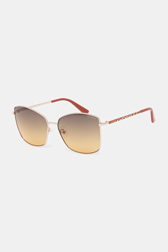 Guess okulary przeciwsłoneczne gradientowa bordowy GU00149.5932F