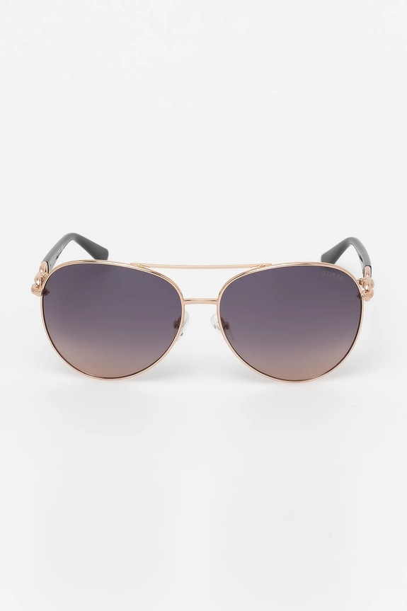Guess okulary przeciwsłoneczne GU00158.6128B złoty AA00