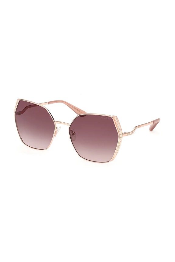 Guess okulary przeciwsłoneczne geometryczne multicolor GU7843.S.6128Z