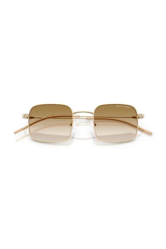Armani Exchange okulary przeciwsłoneczne 0AX2055S złoty