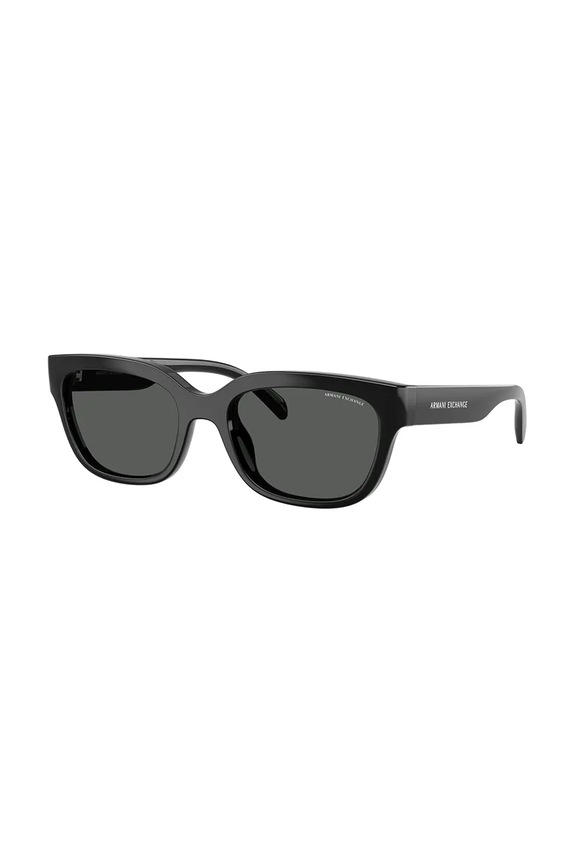 Armani Exchange occhiali da sole a tinta unita nero 0AX4155SU