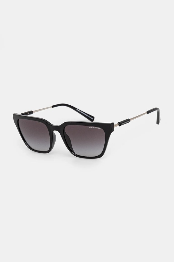 Armani Exchange occhiali da sole sfumata nero 0AX4158S