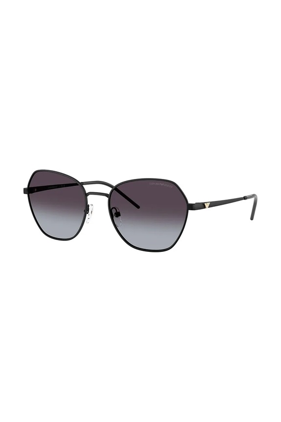 Emporio Armani okulary przeciwsłoneczne okrągłe czarny 0EA2161
