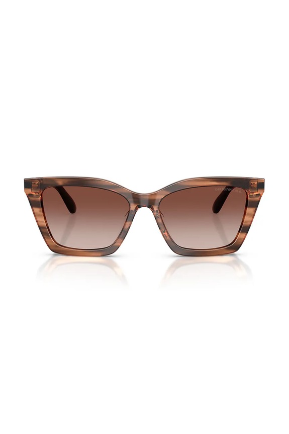 Emporio Armani okulary przeciwsłoneczne 0EA4250U brązowy AA00