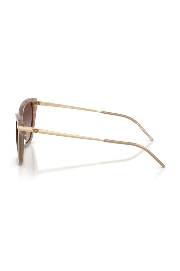 Akcesoria Emporio Armani okulary przeciwsłoneczne 0EA4251 beżowy