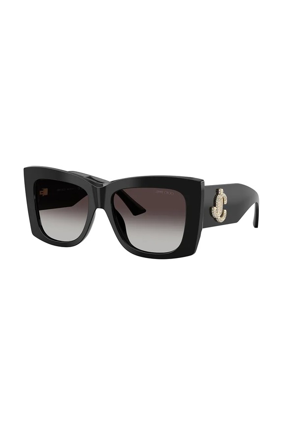 Γυαλιά ηλίου Jimmy Choo cat-eye μαύρο 0JC5036B