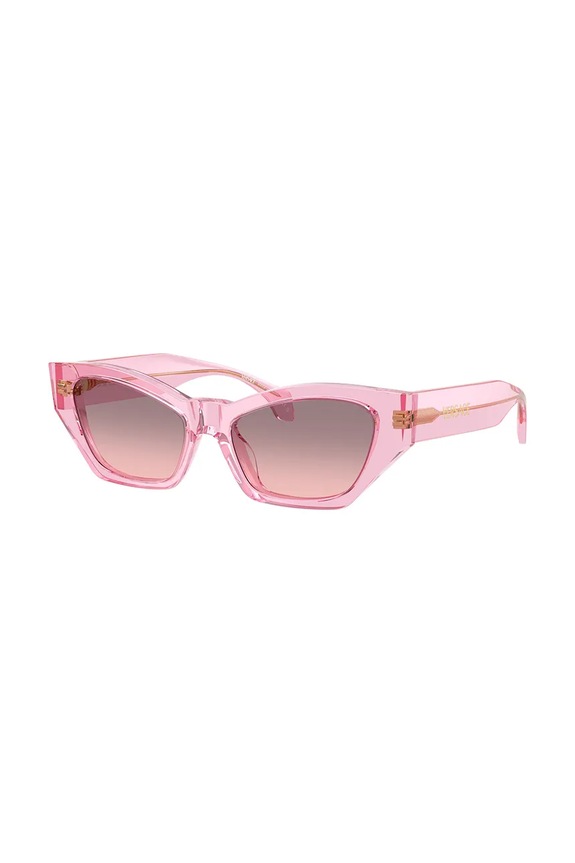 Versace occhiali da sole a tinta unita rosa 0VE4488U