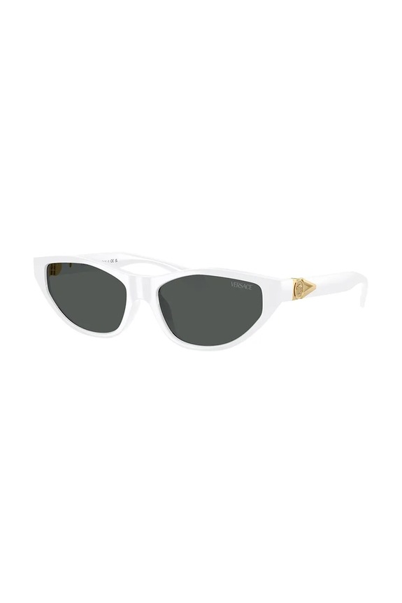 Versace occhiali da sole occhi di gatto bianco 0VE4491U