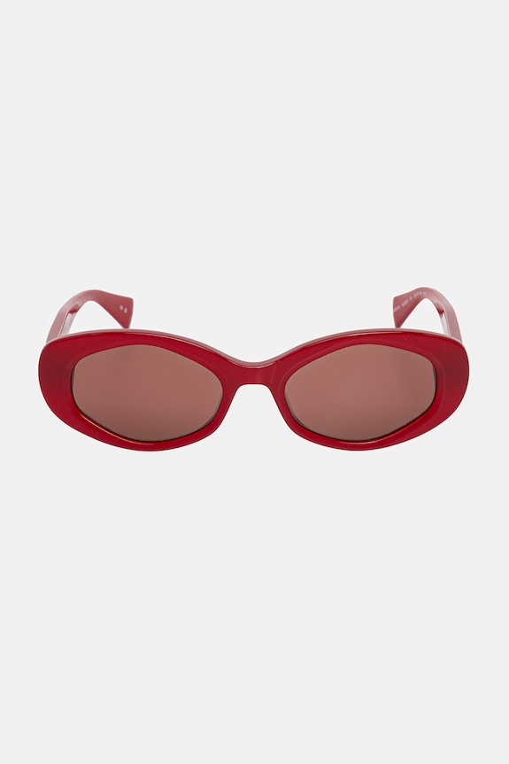 AllSaints okulary przeciwsłoneczne damskie Carolyn ALS5020 czerwony AA00