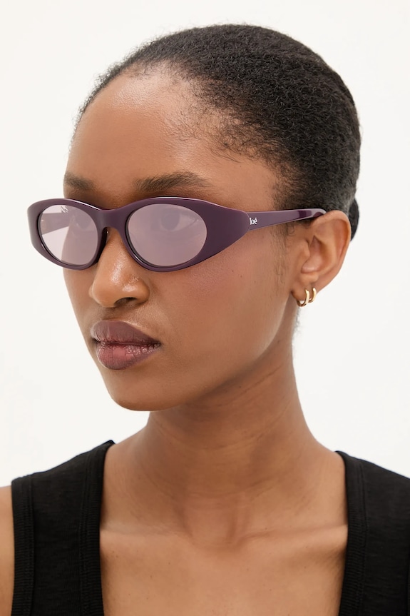 Chloé ochelari de soare uniforme violet CH0279S