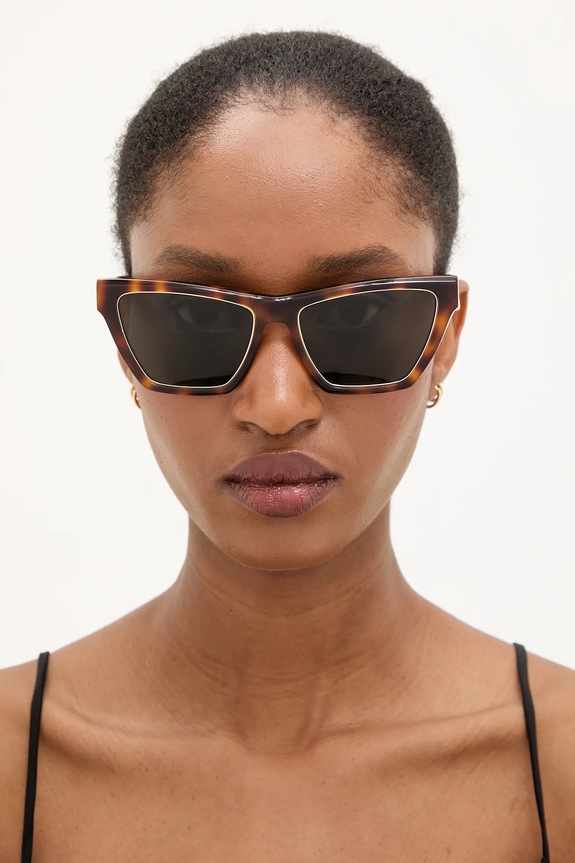 Sunčane naočale Saint Laurent SL.M103.RIM smeđa