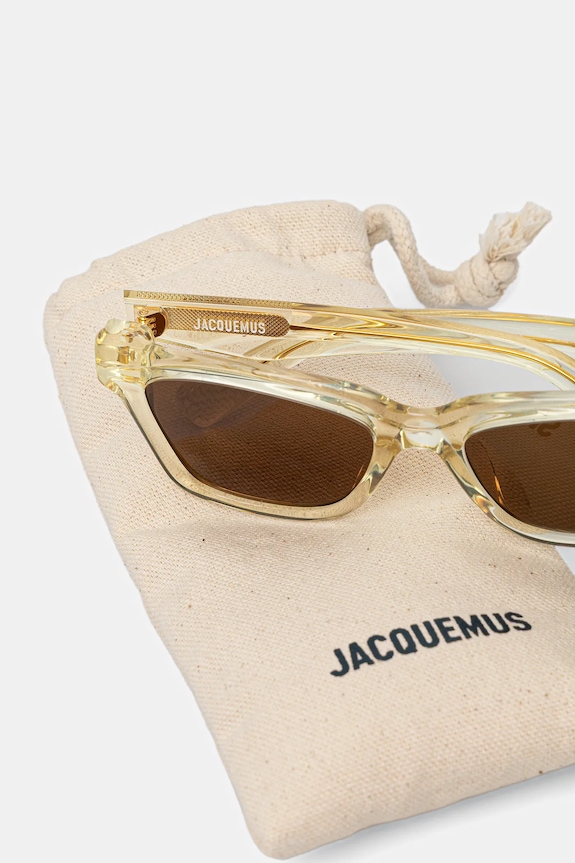 Jacquemus napszemüveg CARRE sárga JAC109C3SUN