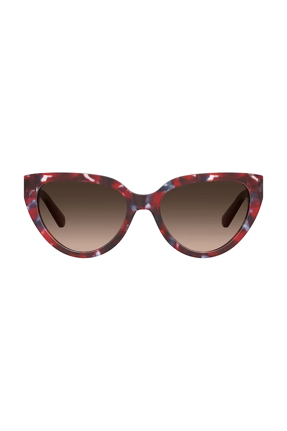 Doplnky Love Moschino slnečné okuliare dámske MOL095/S burgundské