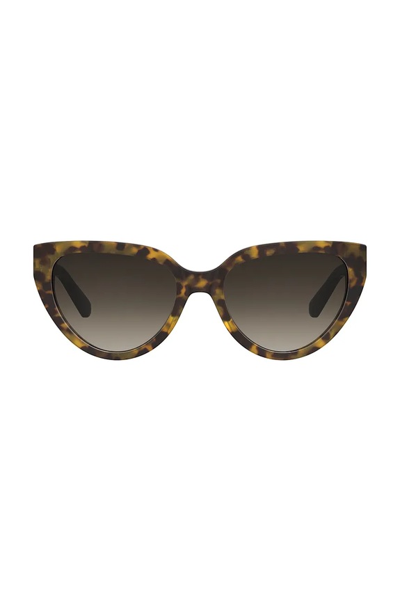 Doplnky Love Moschino slnečné okuliare dámske MOL095/S hnedá