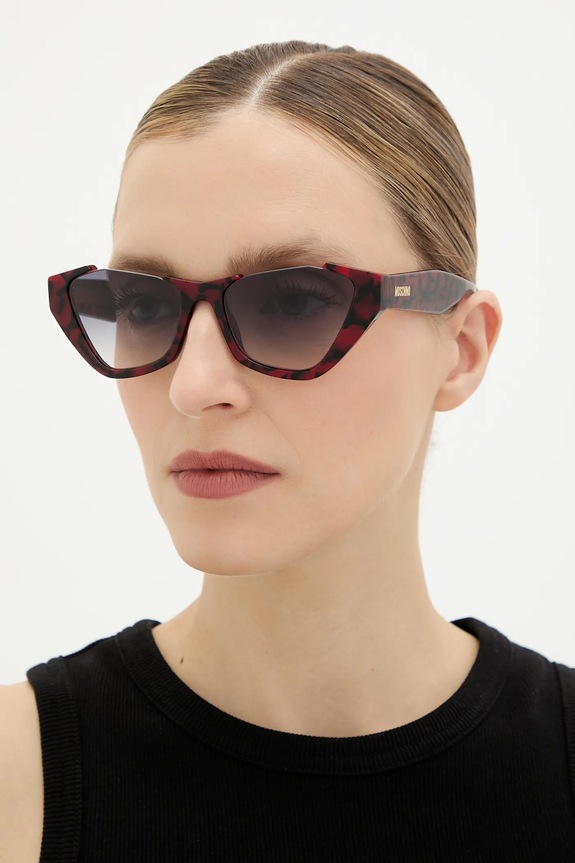 Slnečné okuliare Moschino vzorovaný burgundské MOS197/S
