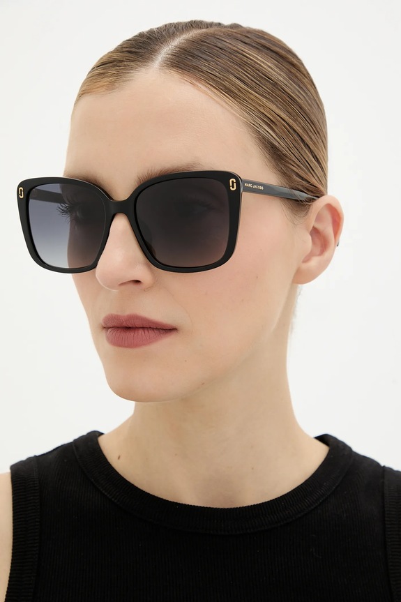 Γυαλιά ηλίου Marc Jacobs ορθογώνιο μαύρο MJ.1127/G/S