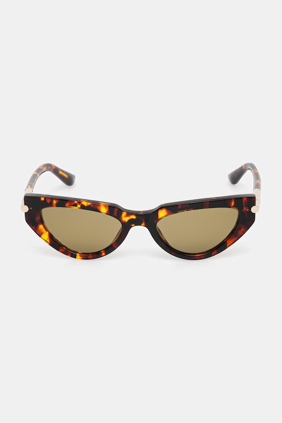 Doplnky Slnečné okuliare Alexander McQueen AM0520S hnedá