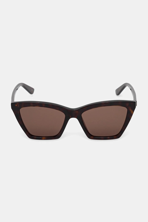 Akcesoria Alexander McQueen okulary przeciwsłoneczne AM0536S brązowy