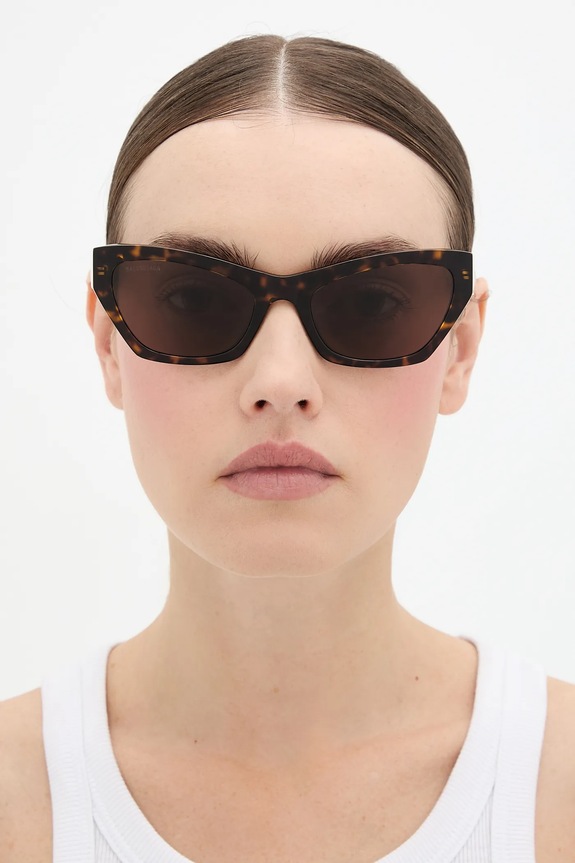 Balenciaga ochelari de soare BB0447S maro