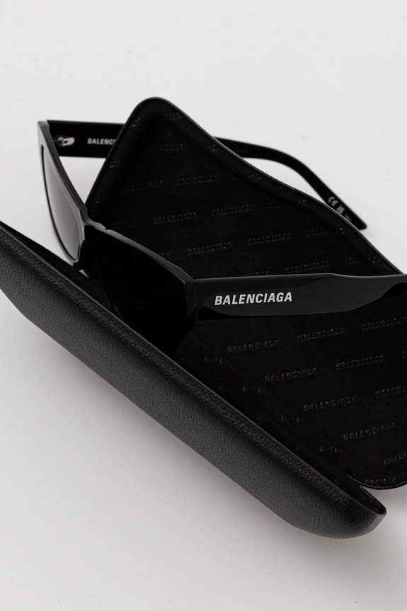 Balenciaga ochelari de soare negru BB0447S