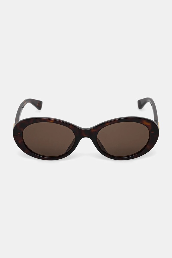Akcesoria Bottega Veneta okulary przeciwsłoneczne BV1415SK brązowy