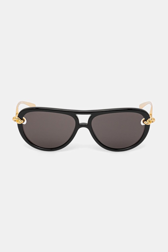 Akcesoria Bottega Veneta okulary przeciwsłoneczne BV1418S czarny