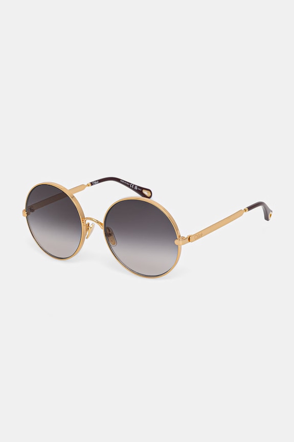 Chloe ochelari de soare rotunzi de damă CH0321S aur AA00
