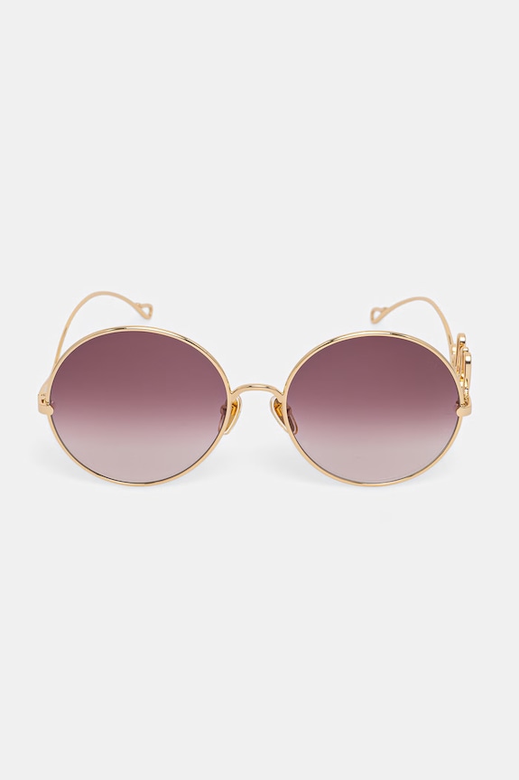 Akcesoria Chloe okulary przeciwsłoneczne okrągłe damskie CH0329S złoty