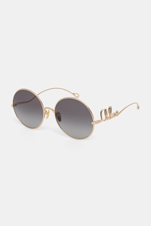 Chloe okulary przeciwsłoneczne okrągłe damskie CH0329S złoty AA00