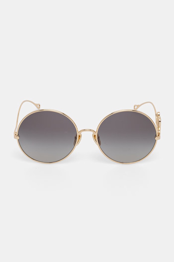 Akcesoria Chloe okulary przeciwsłoneczne okrągłe damskie CH0329S złoty