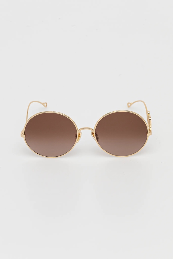 Accesorii Chloe ochelari de soare rotunzi de damă CH0329S aur