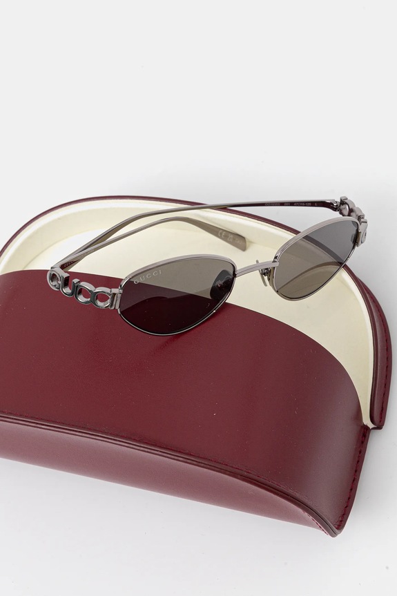 Gucci ochelari de soare argintiu GG1935S